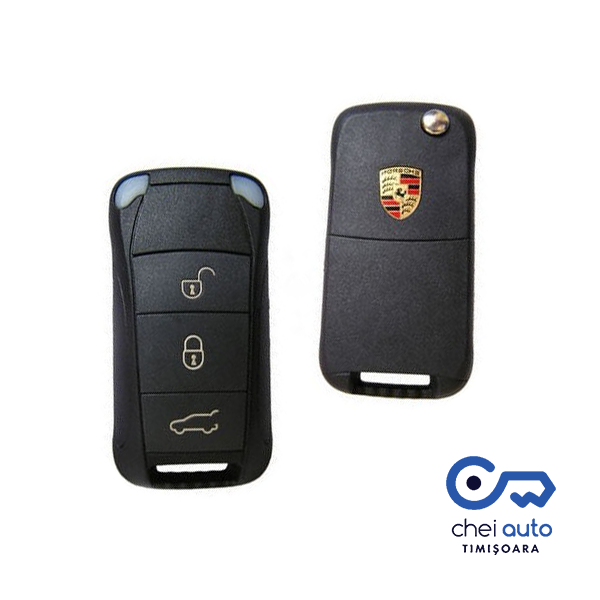 chei-auto-timisoara-chei-auto-porsche-chei-deblocare-auto-timis-non-stop-timisoara-cheie-deblocare-model-masina-cheie-cu-3-butoane-porsche-blocata-programare-cip